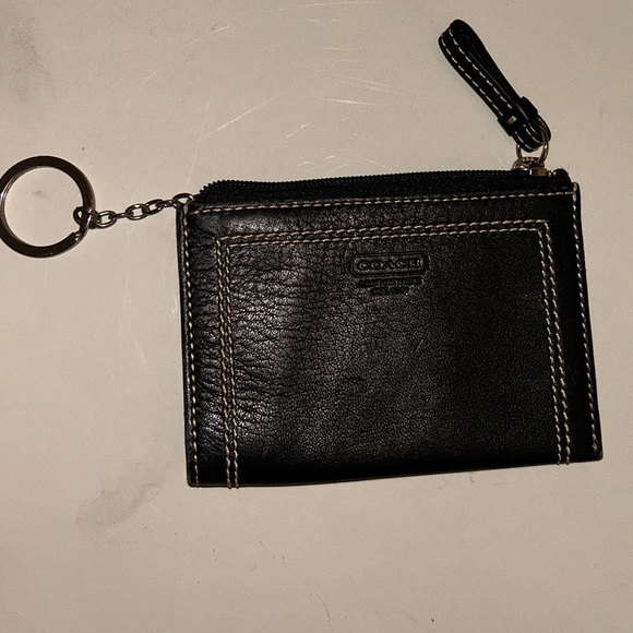 Coach Black key chain wallet - Picture 10 of 12